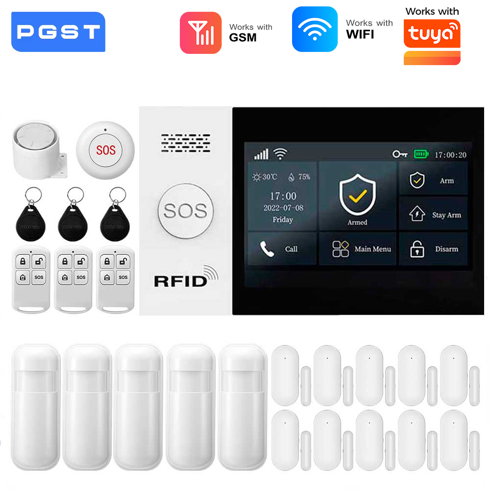 Smart Home Package - نظام إنذار ذكي بتقنية واي فاي