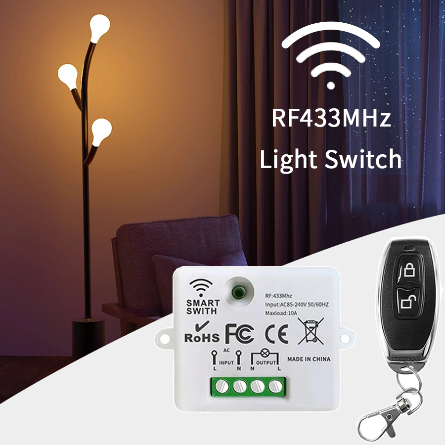 Smart Home Lighting Control - مفتاح تحكم عن بعد لاسلكي RF