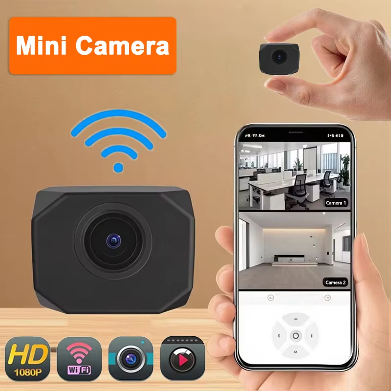 Smart Home Camera - كاميرا أمان WiFi بدقة 4K للمنزل،