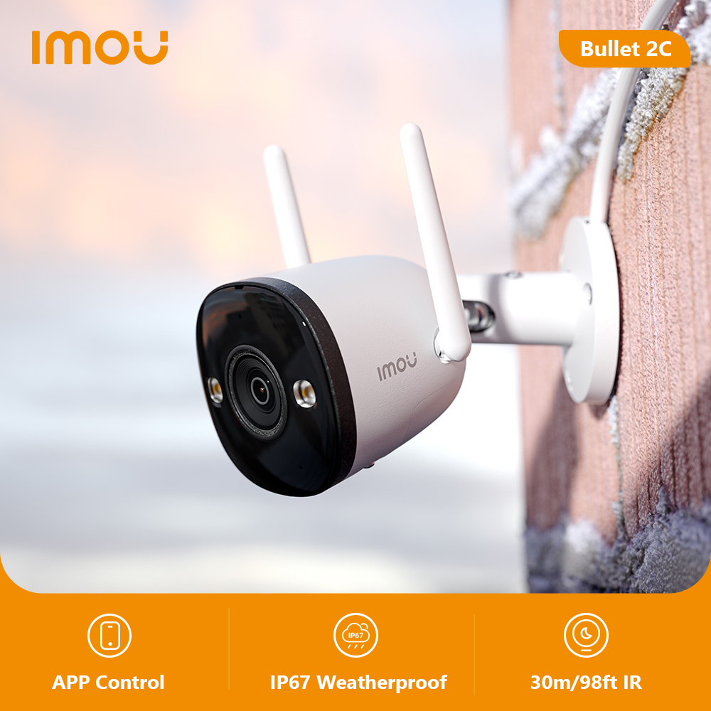 Smart Home Imou - كاميرا IMOU Wifi خارجية رصاصة 2C