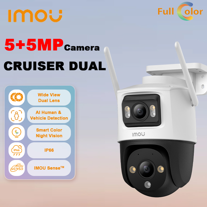 Smart Home Imou - IMOU كروزر مزدوج 10 ميجابكسل IP66