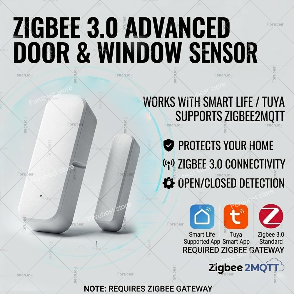 Smart Home Setup - جهاز استشعار للأبواب والنوافذ من تويا