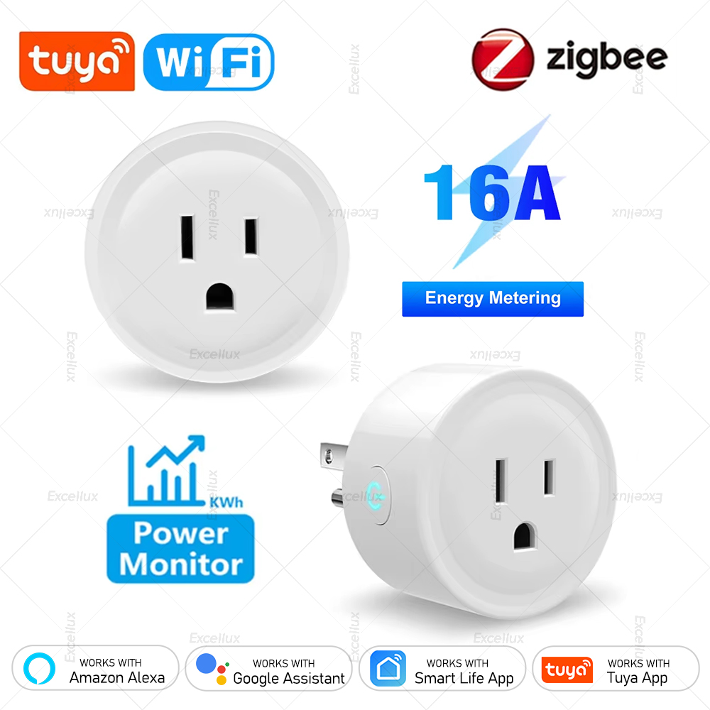 Wifi Smart Plug - قابس ذكي تويا 16 أمبير يعمل