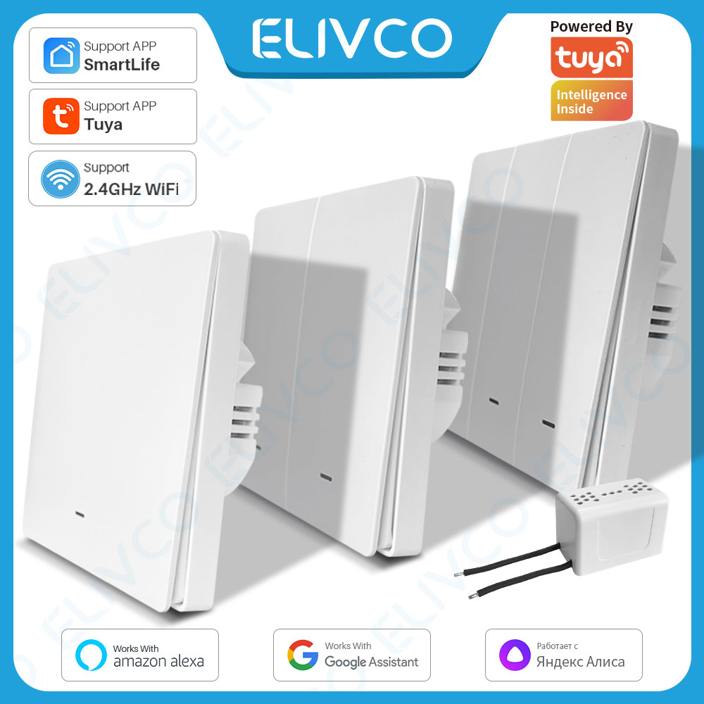 Smart Home Lighting Control - مفتاح إضاءة ذكي من تويا يعمل