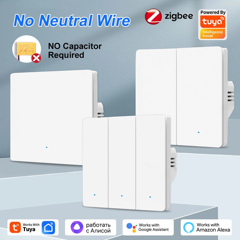 Smart Home Lighting Control - مفتاح ضغط ذكي ZigBee بـ 1