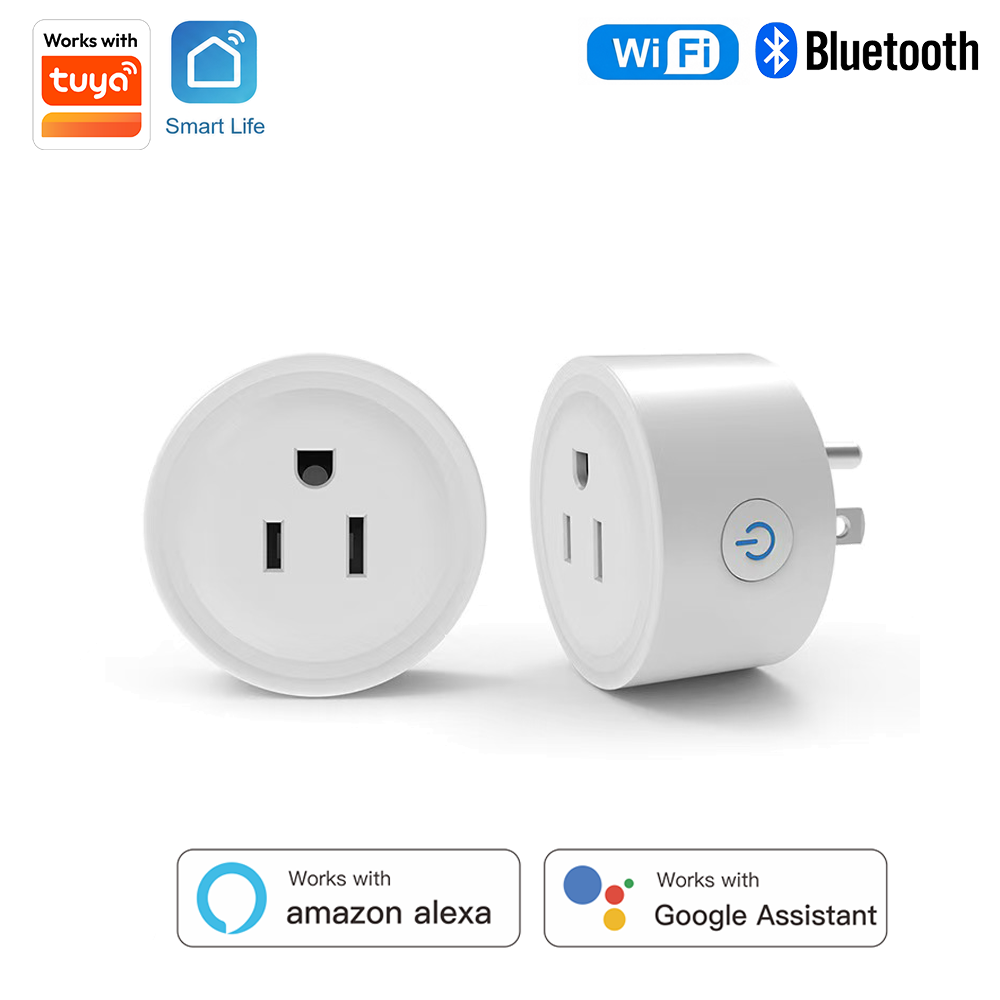 Wifi Smart Plug - قابس ذكي دائري بمواصفات أمريكية 10