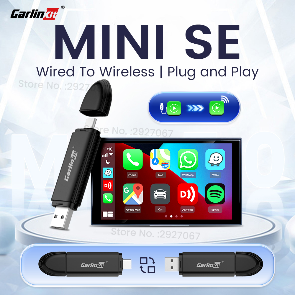 Wifi Smart Plug - CarlinKit MINI 5.0 Pro اللاسلكية CarPlay