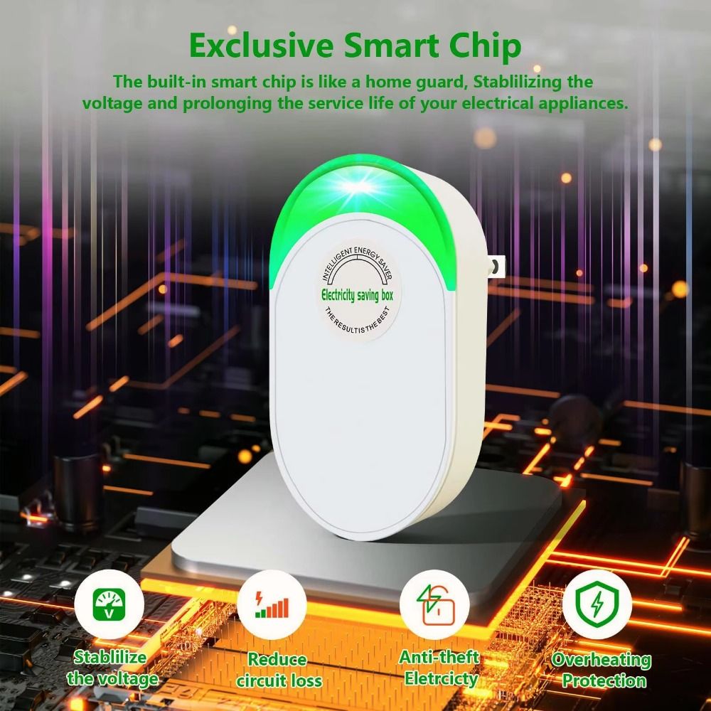 Smart Home Energy Management - محول كهربائي أمريكي/أوروبي/بريطاني، صندوق توفير الطاقة،