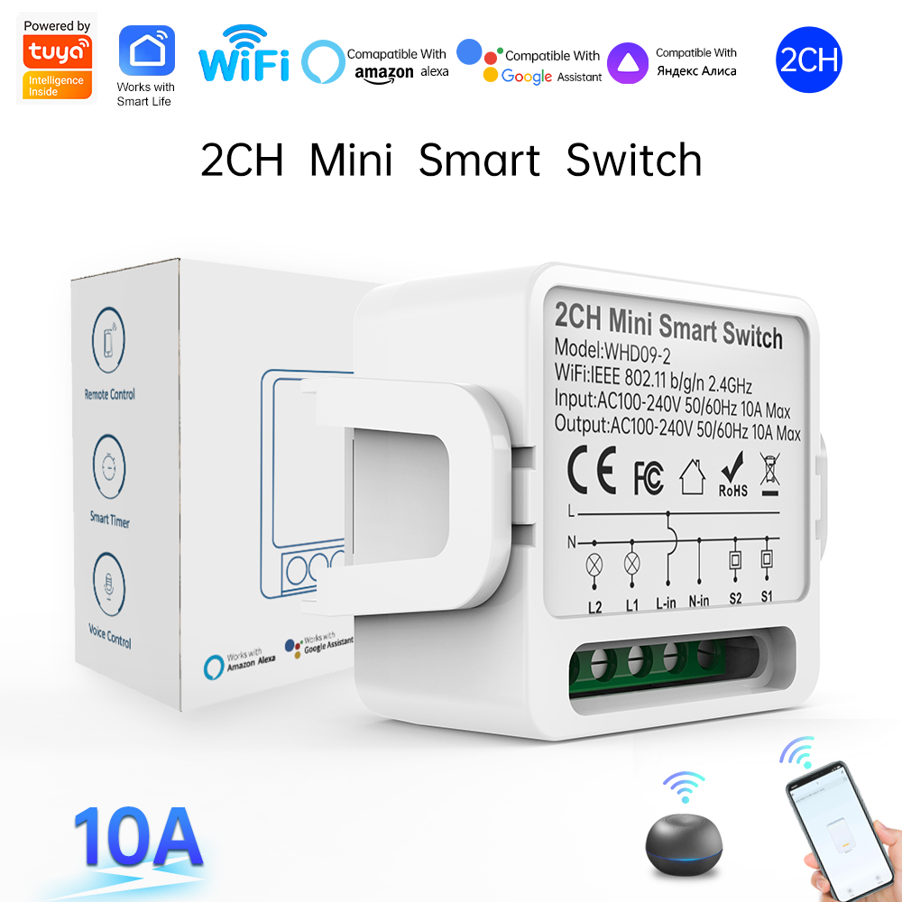 Smart Home Lighting Control - مفتاح تويا الذكي ثنائي الاتجاه بـ