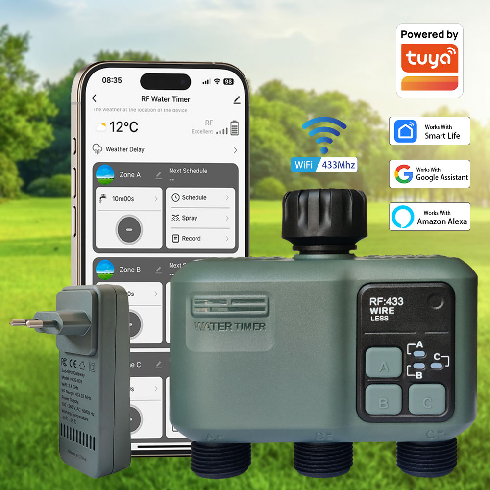 Wifi Smart Plug - جهاز تحكم بالري الأوتوماتيكي القابل للبرمجة