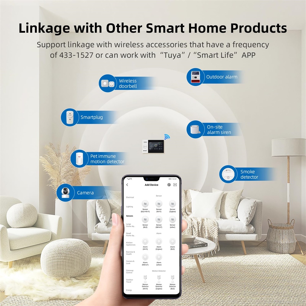 نظام إنذار ذكي بتقنية واي فاي  - مراجعة Smart Home Package وسعره