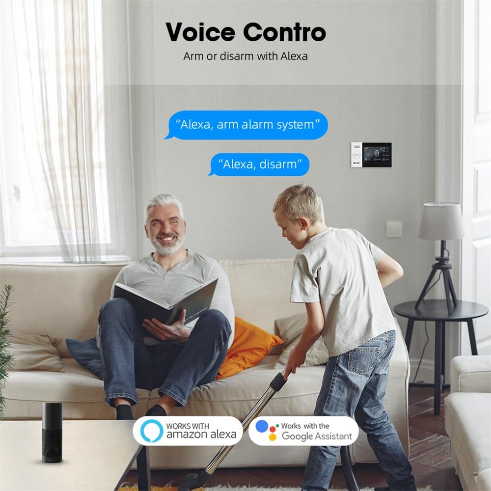 نظام إنذار ذكي بتقنية واي فاي  - مراجعة Smart Home Package وسعره