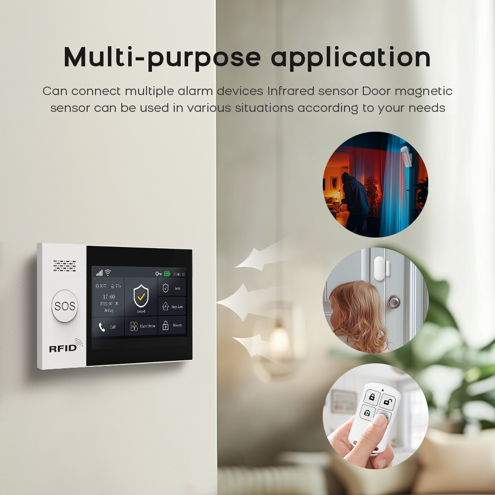 PG-107 Tuya اللاسلكية الرئيسية - مراجعة Smart Home Package وسعره
