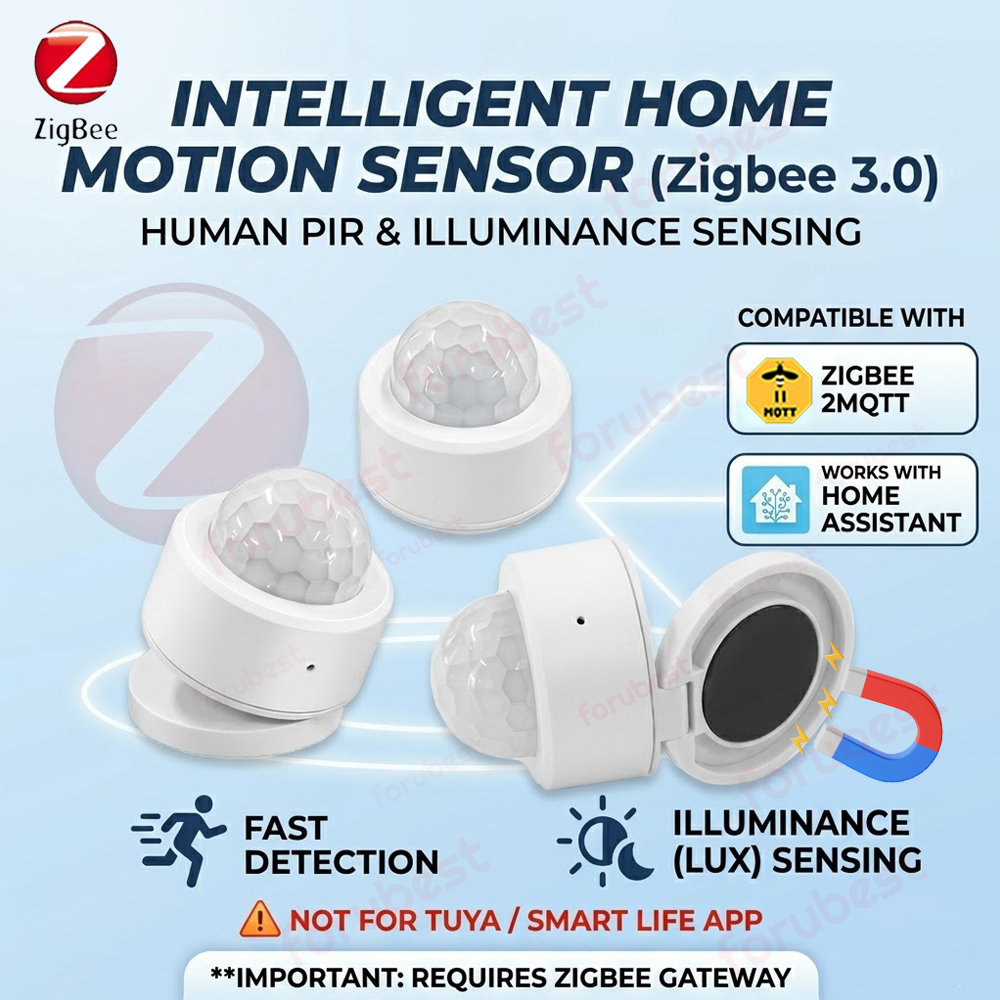 مستشعر حركة Zigbee PIR ذكي، كا - مراجعة Smart Home Setup وسعره