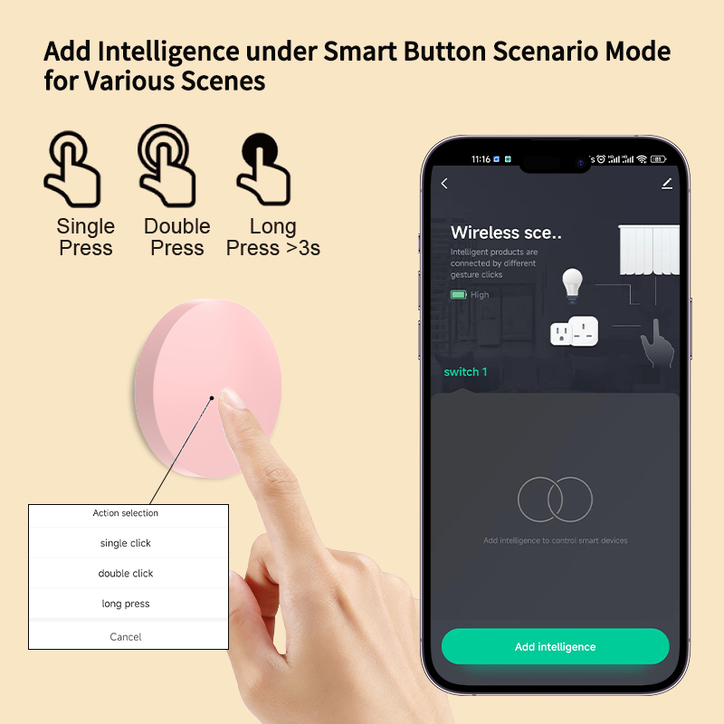 زر ذكي لاسلكي ZigBee للتحكم في - مراجعة Smart Home Setup وسعره