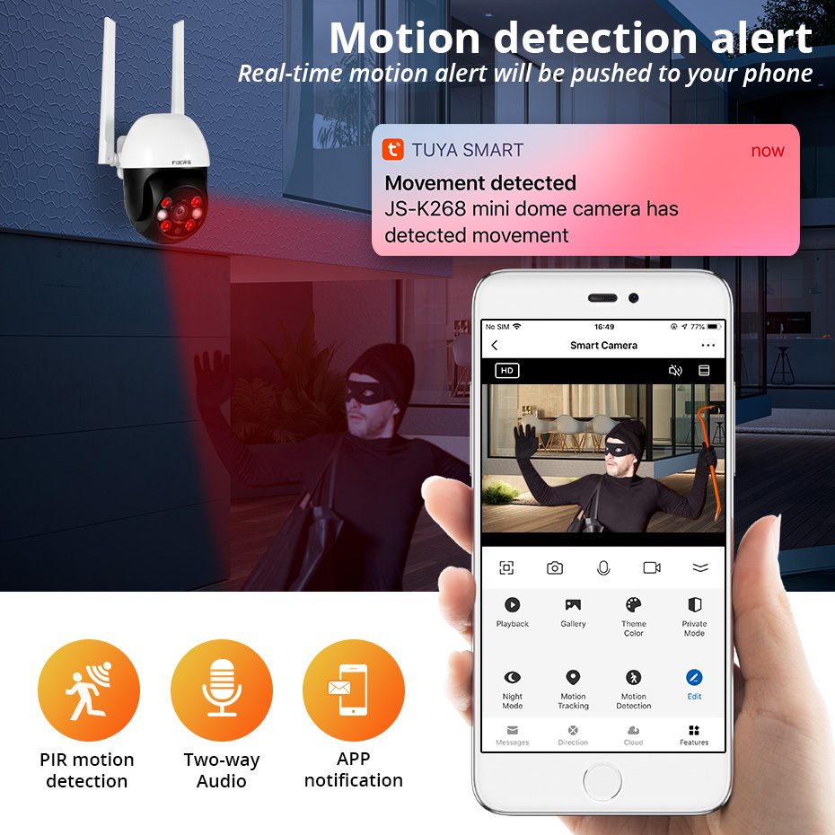 كاميرا IP خارجية من Fuers بدقة - مراجعة Smart Home Imou وسعره