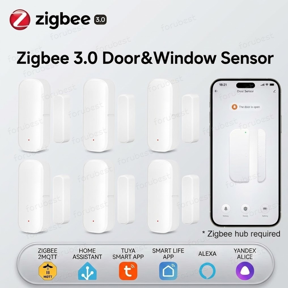 مستشعر أبواب ونوافذ Zigbee 3.0 - مراجعة Smart Home Zentrale وسعره