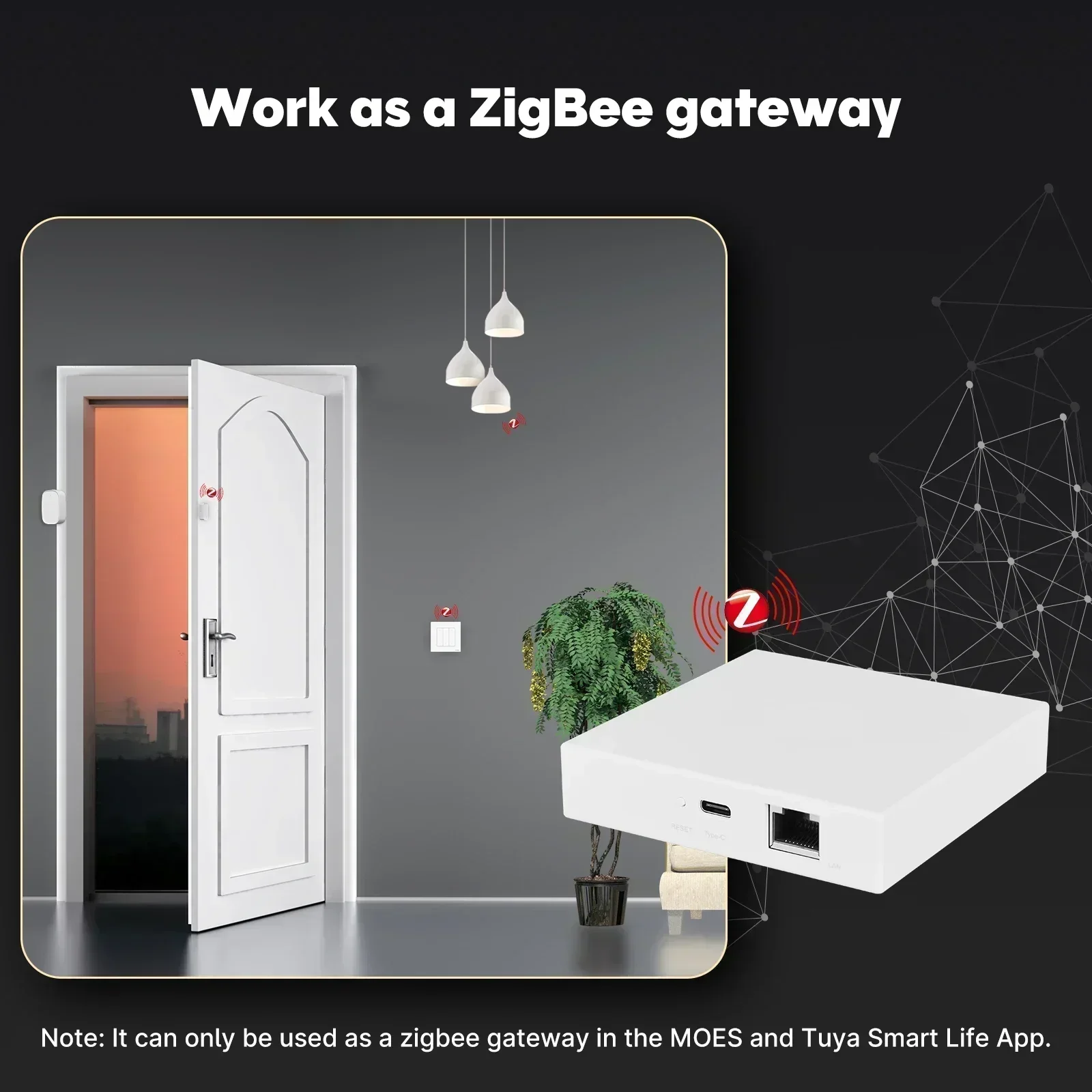 MOES Tuya Zigbee Matter Thread - مراجعة Smart Home Zentrale وسعره