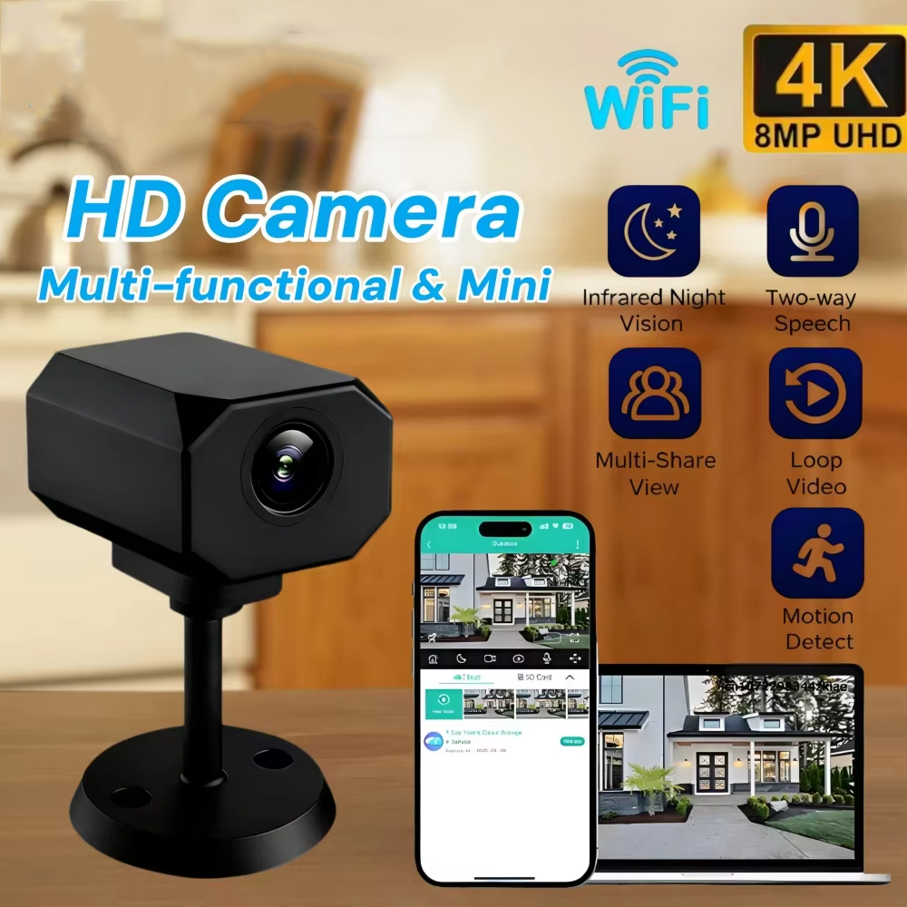 كاميرا أمان WiFi بدقة 4K للمنز - مراجعة Smart Home Camera وسعره