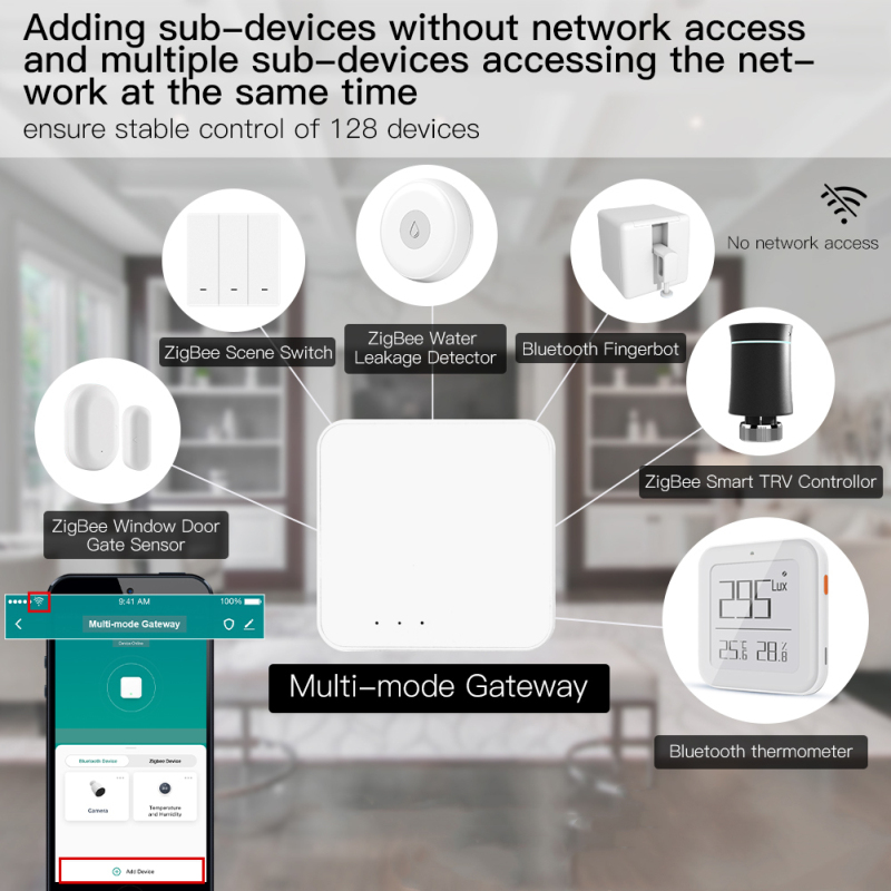 Tuya Smart Gateway Hub متعدد ا - مراجعة Smart Home Zentrale وسعره