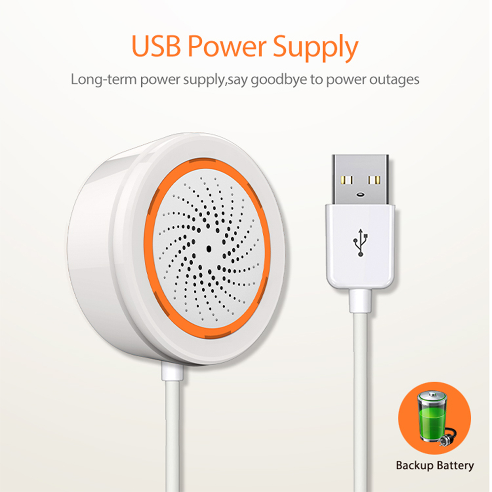 Coolcam Tuya Zigbee إنذار صفار - مراجعة Smart Home Zentrale وسعره
