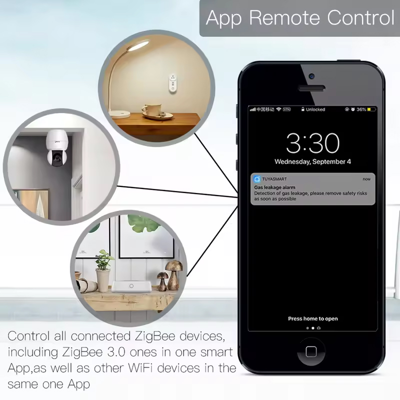 Moes Tuya ZigBee 3.0 Smart Gat - مراجعة Smart Home Zentrale وسعره