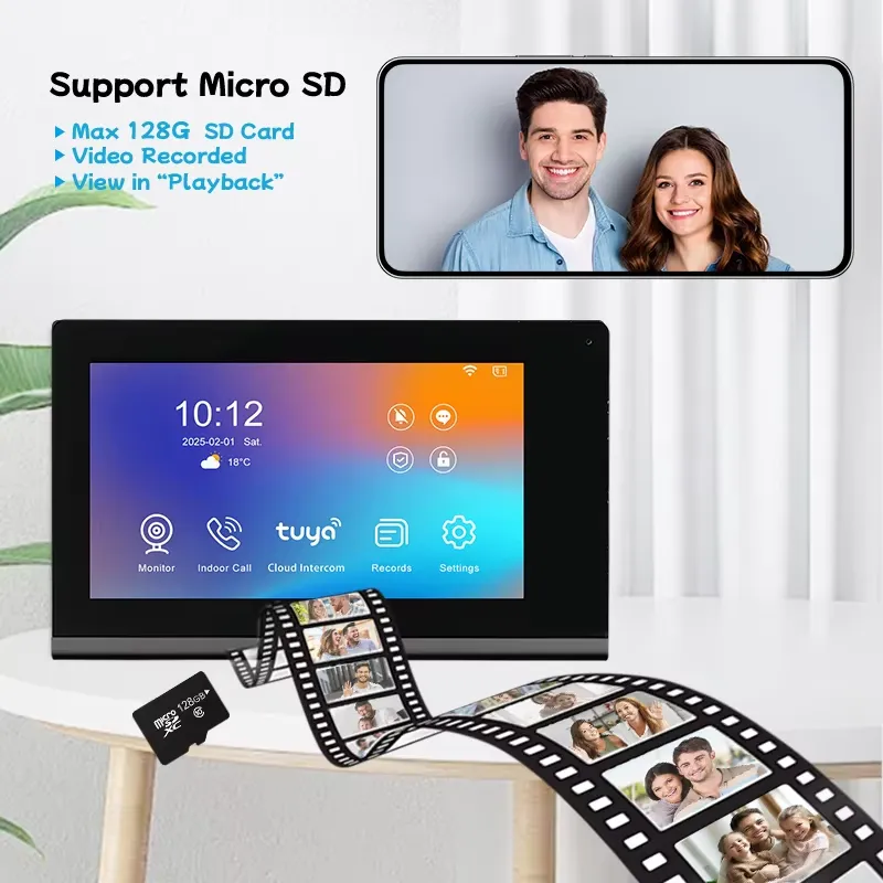 【CHIMU HOME】 جرس باب ذكي بكامي - مراجعة Smart Home Camera وسعره