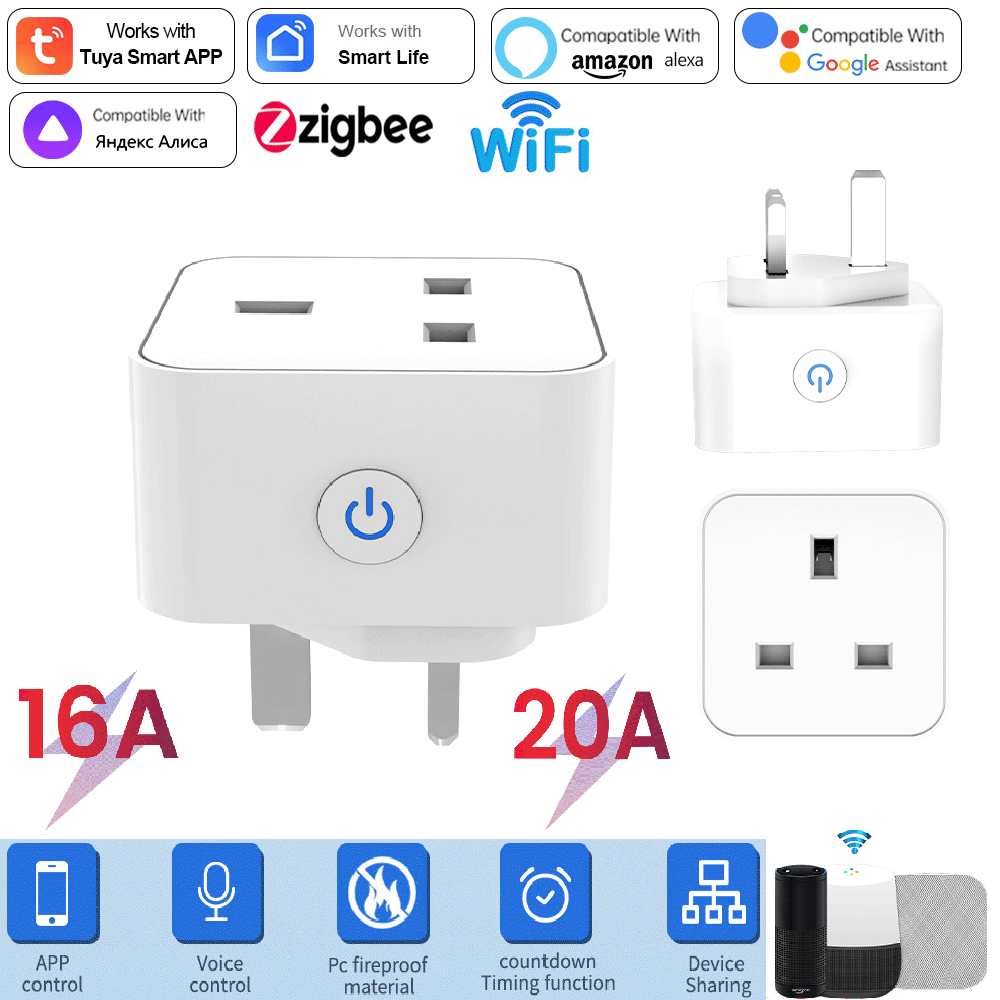 مقبس ذكي من تويا 16 أمبير/20 أ - مراجعة Smart Home Setup وسعره