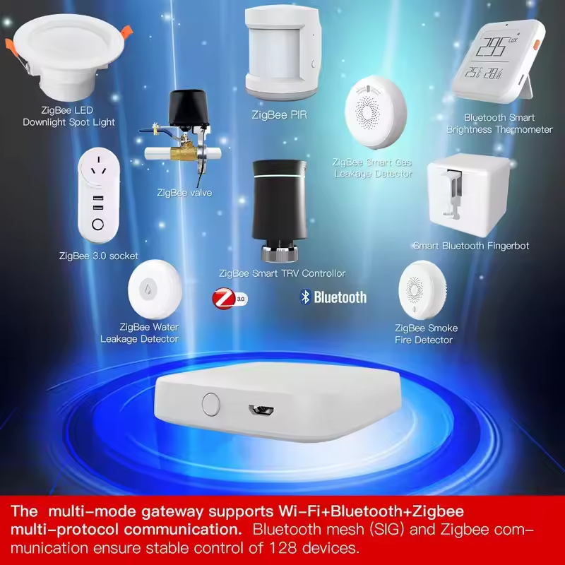 MOES Tuya ZigBee3.0 Smart Hub، - مراجعة Smart Home Zentrale وسعره
