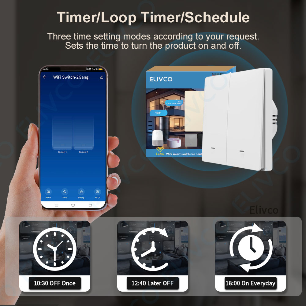 مفتاح إضاءة ذكي من تويا يعمل ب - مراجعة Smart Home Lighting Control وسعره