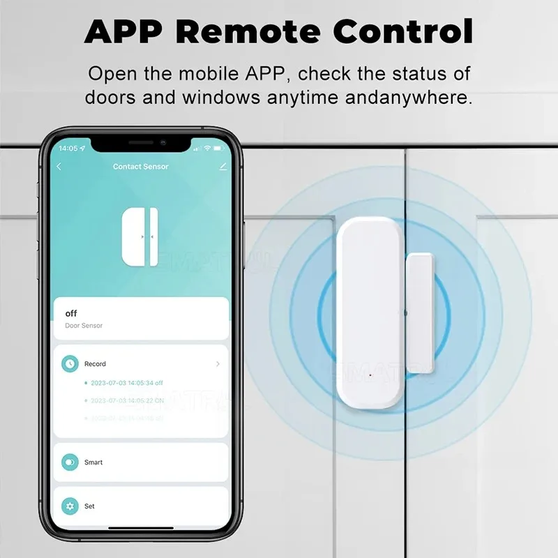 جهاز استشعار ذكي للأبواب والنو - مراجعة Smart Home Setup وسعره