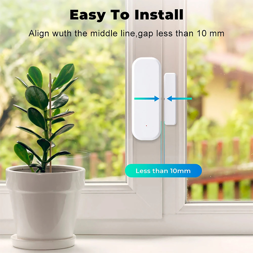 جهاز استشعار ذكي للأبواب والنو - مراجعة Smart Home Setup وسعره