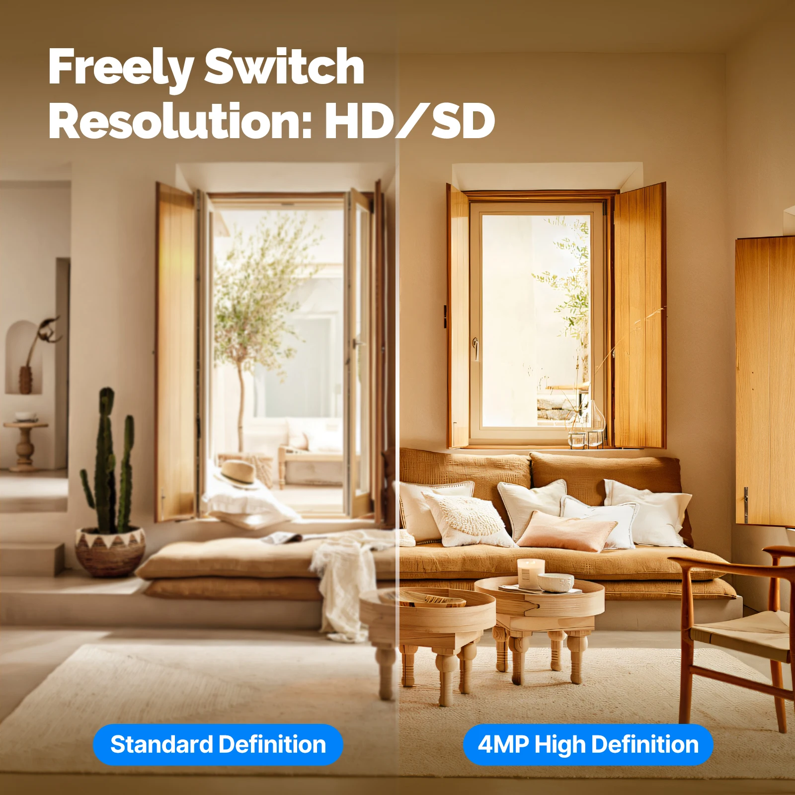 MOESTuya WiFi داخلي عموم/إمالة - مراجعة Smart Home Imou وسعره