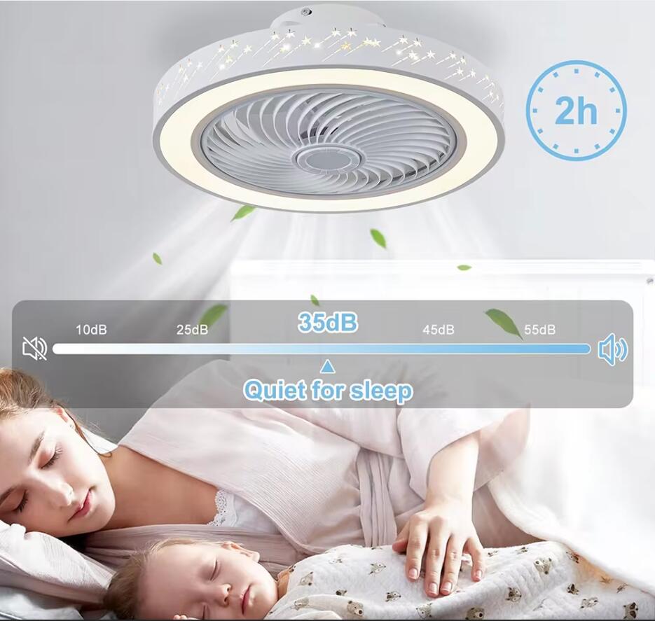 مروحة سقف ذكية يتم التحكم بها  - مراجعة Smart Home Ventilation System وسعره