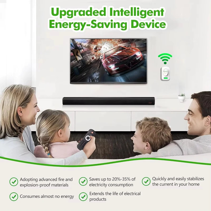 2/4/6 قطعة توفير الطاقة الذكية - مراجعة Smart Home Energy Management وسعره