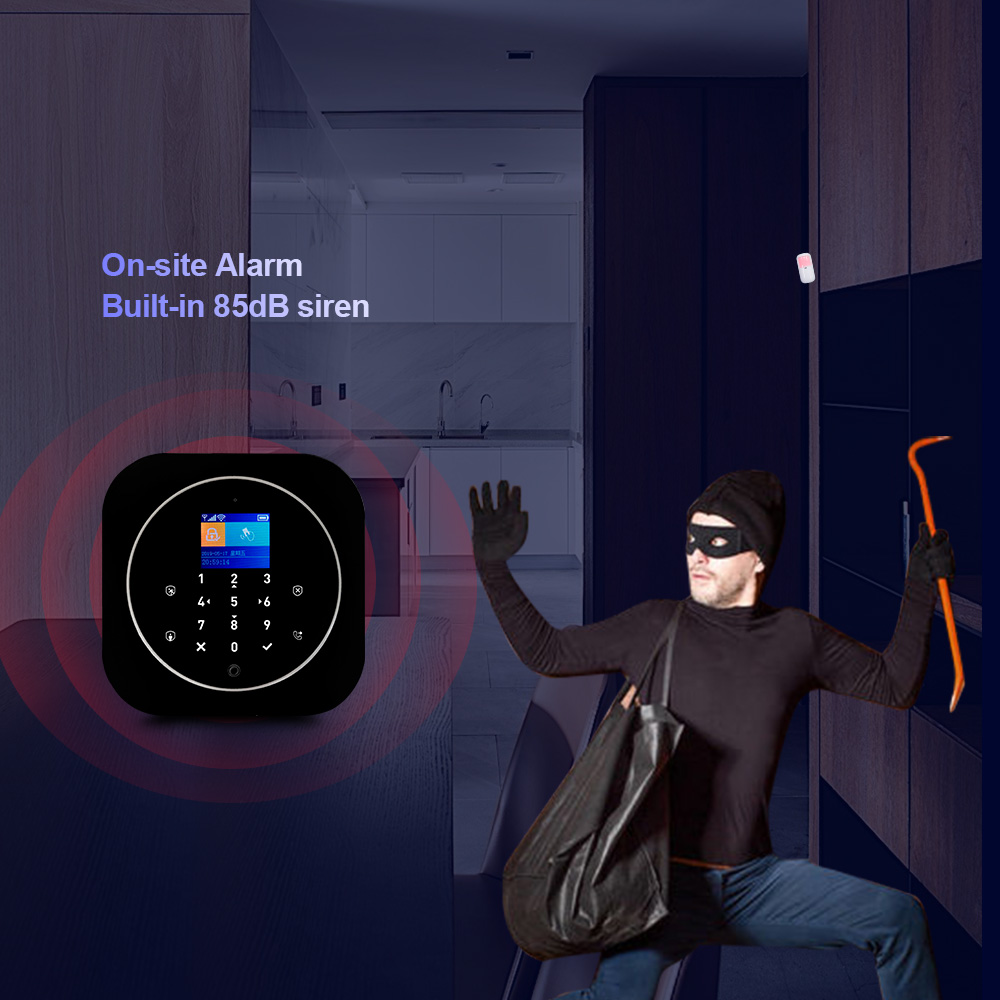 KERUI G12 طقم نظام إنذار منزلي - مراجعة Smart Home Package وسعره