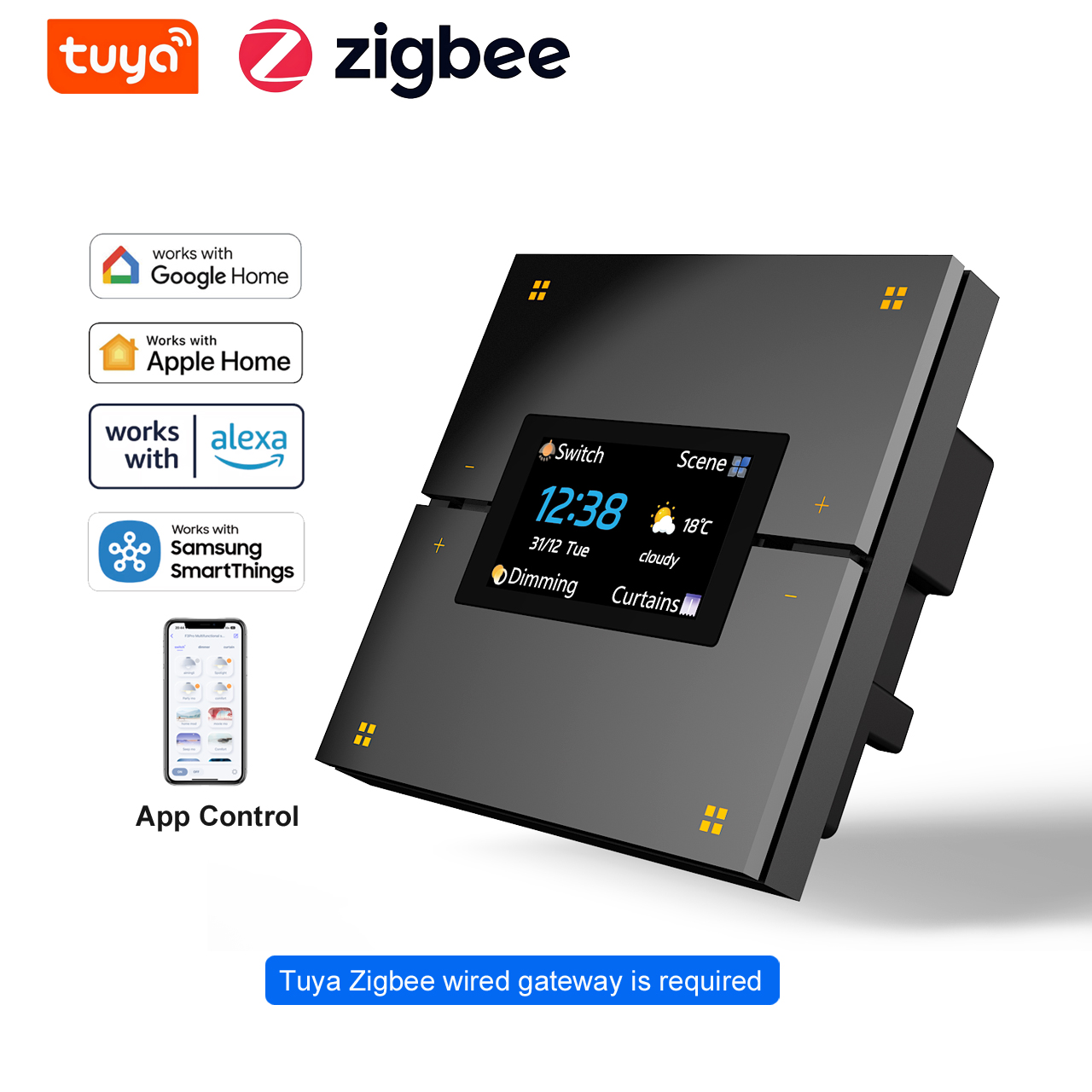 مفتاح إضاءة ذكي M9 Pro بـ 8 أز - مراجعة Smart Home Lighting Control وسعره