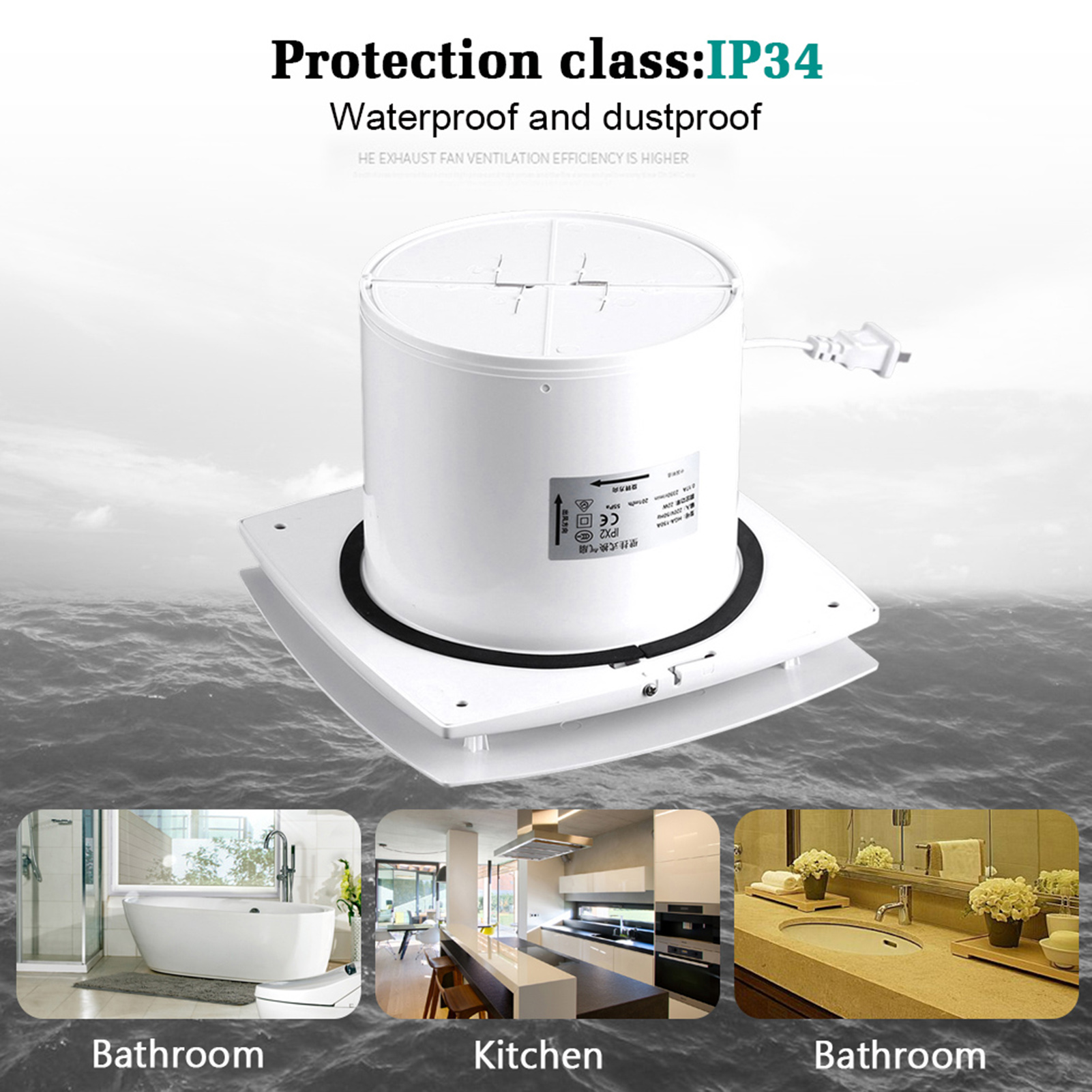 مروحة عادم مثبتة على الحائط ،  - مراجعة Smart Home Ventilation System وسعره