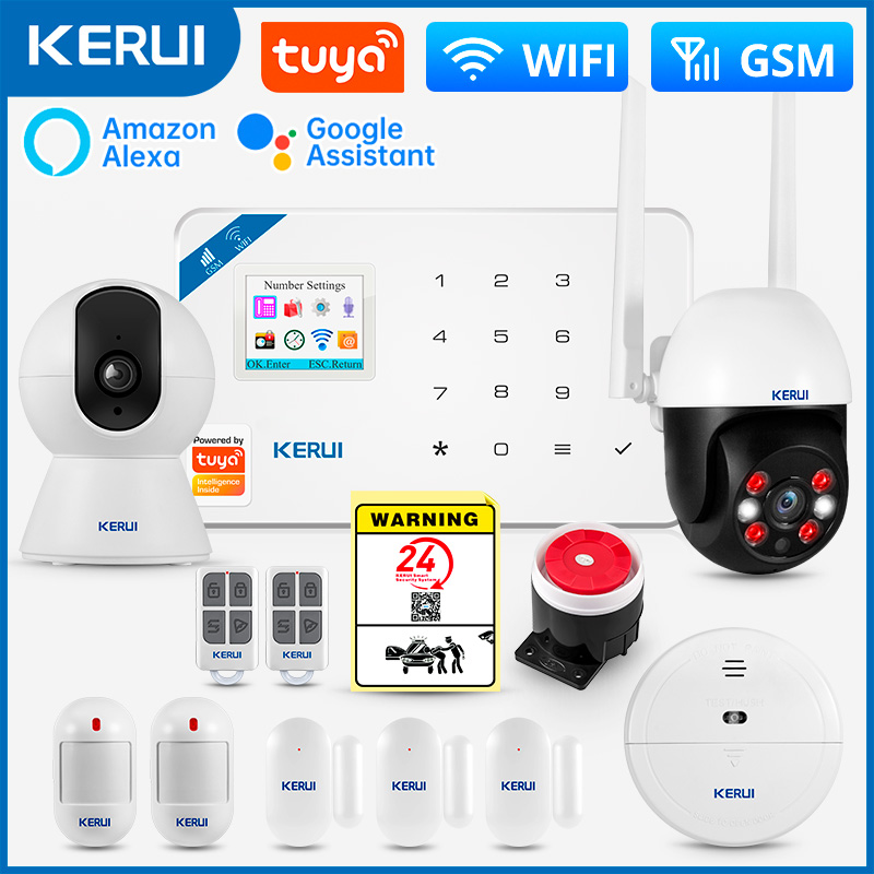 KERUI W181 نظام إنذار الأمن ال - مراجعة Smart Home Package وسعره