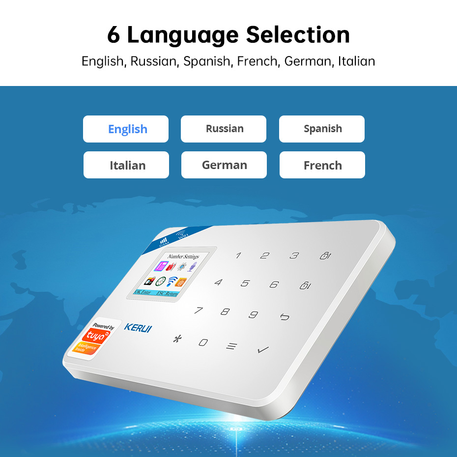 KERUI W181 نظام إنذار الأمن ال - مراجعة Smart Home Package وسعره