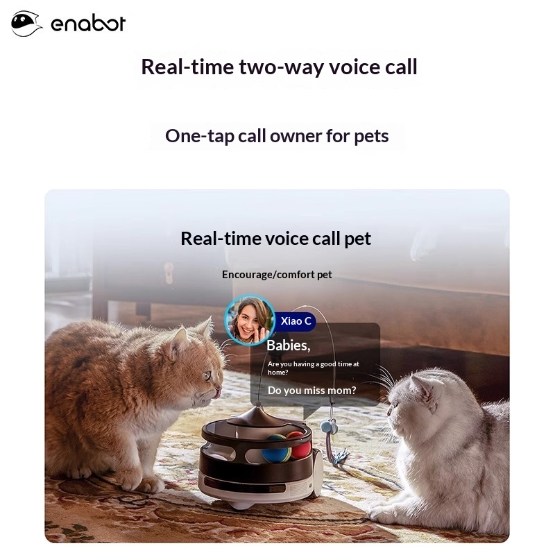 Enabot ROLA PetPal روبوت ذكي ر - مراجعة Smart Home Camera وسعره