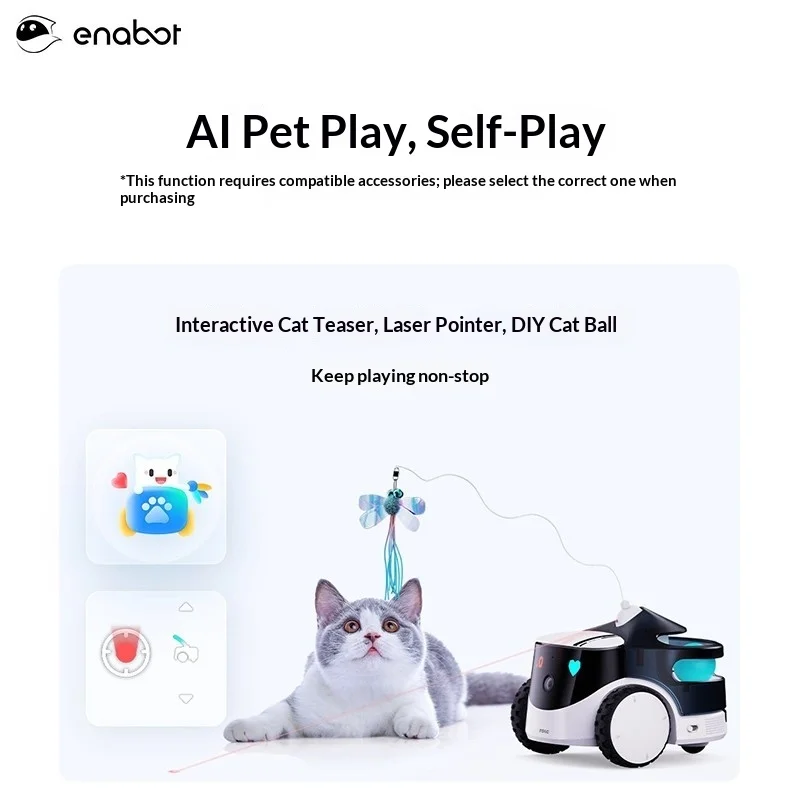 Enabot ROLA PetPal روبوت ذكي ر - مراجعة Smart Home Camera وسعره