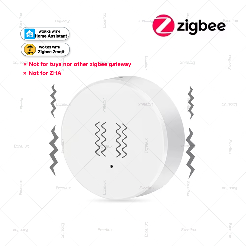 Zigbee 3.0 مستشعر الاهتزاز الذ - مراجعة Smart Home Setup وسعره
