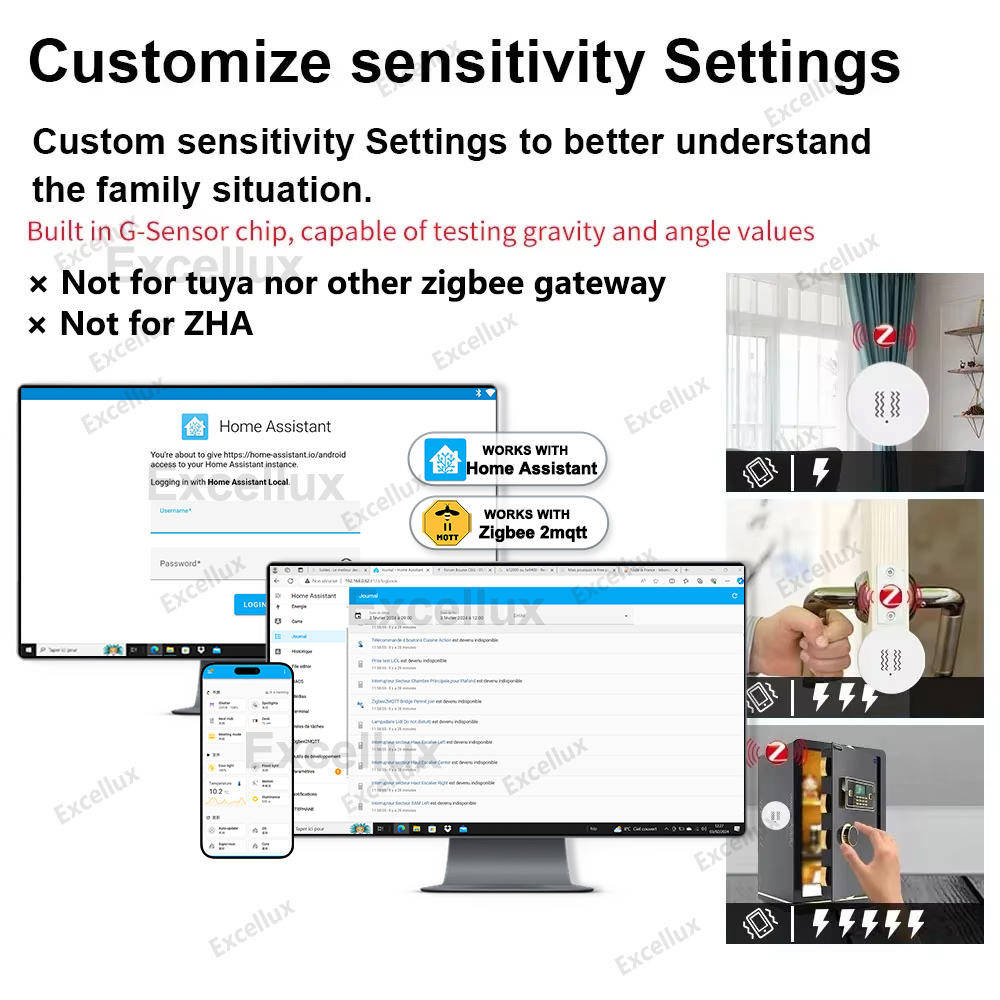 Zigbee 3.0 مستشعر الاهتزاز الذ - مراجعة Smart Home Setup وسعره