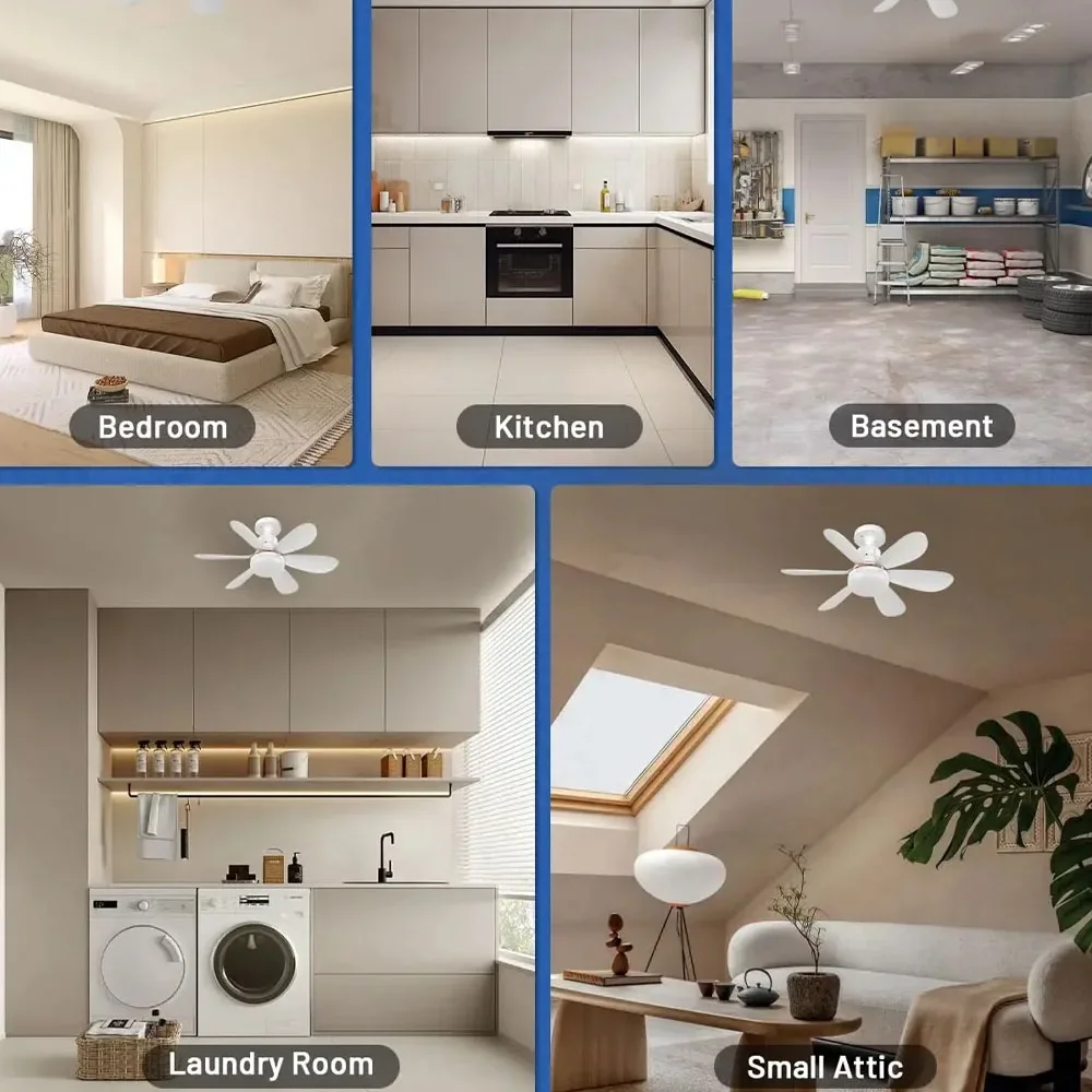 30/40 واط مروحة السقف الإضاءة  - مراجعة Smart Home Ventilation System وسعره