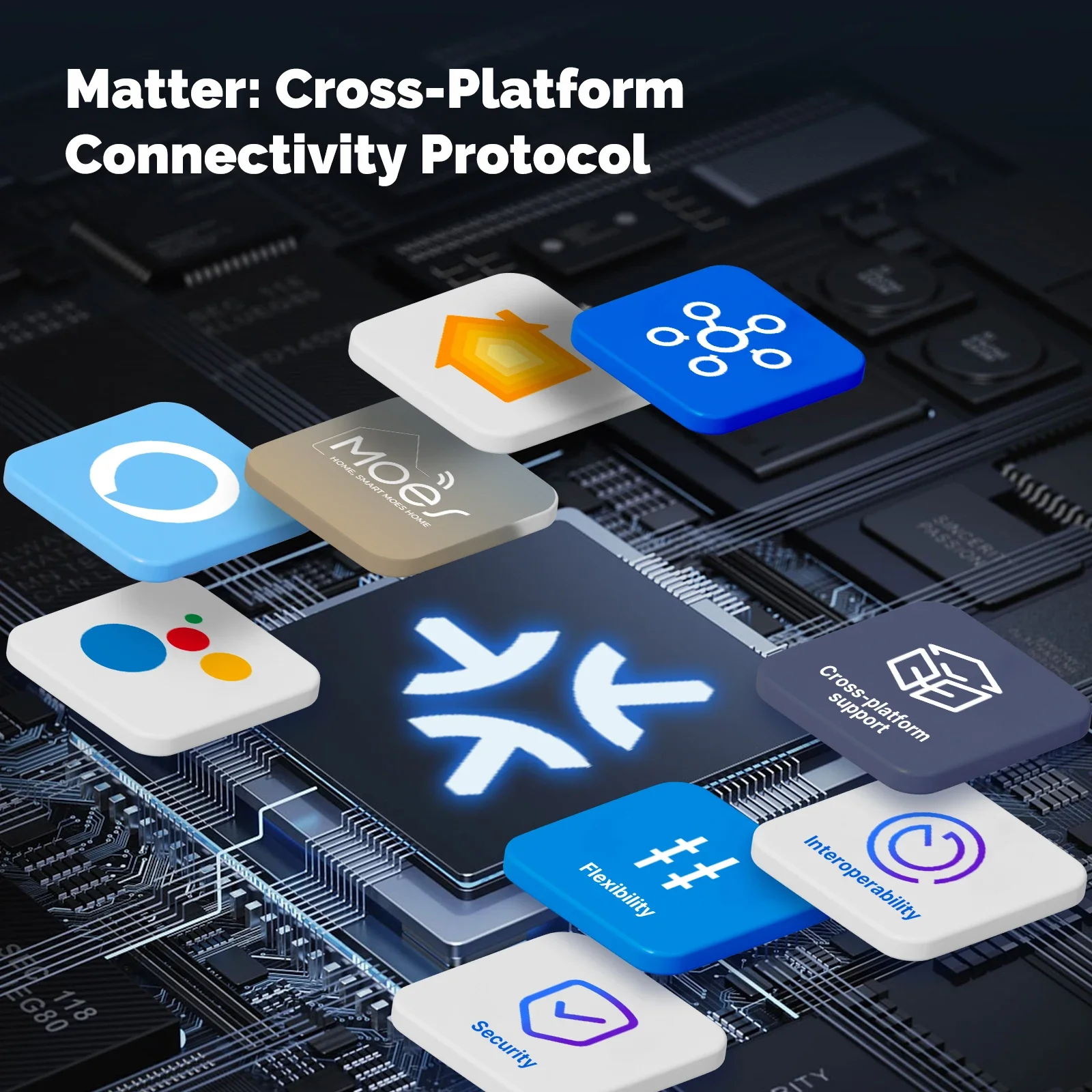 زر إضاءة ذكي MOES Matter Tuya  - مراجعة Smart Home Lighting Control وسعره