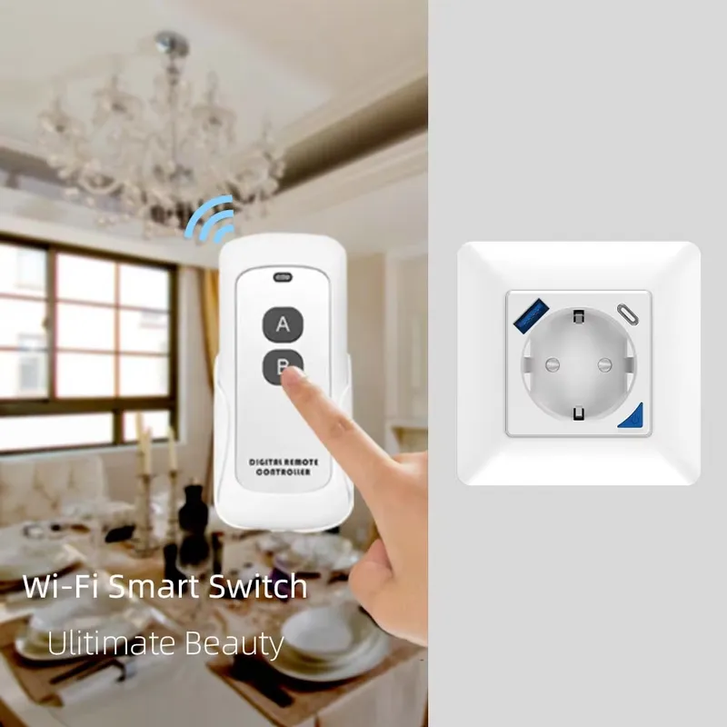 مقبس ذكي للحائط بمعيار الاتحاد - مراجعة Wifi Smart Plug وسعره