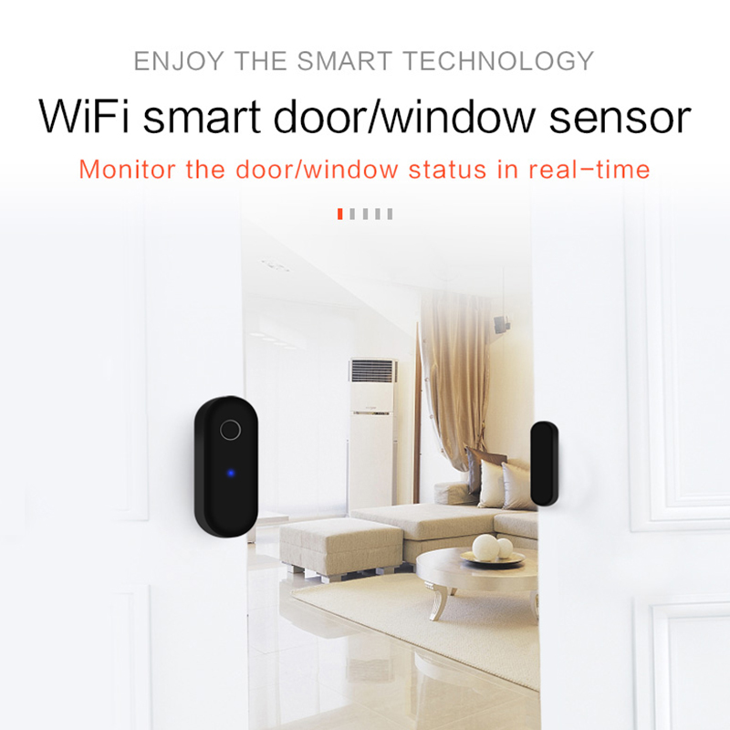 Tuya WiFi Door Open Close Dete - مراجعة Smart Home Setup وسعره