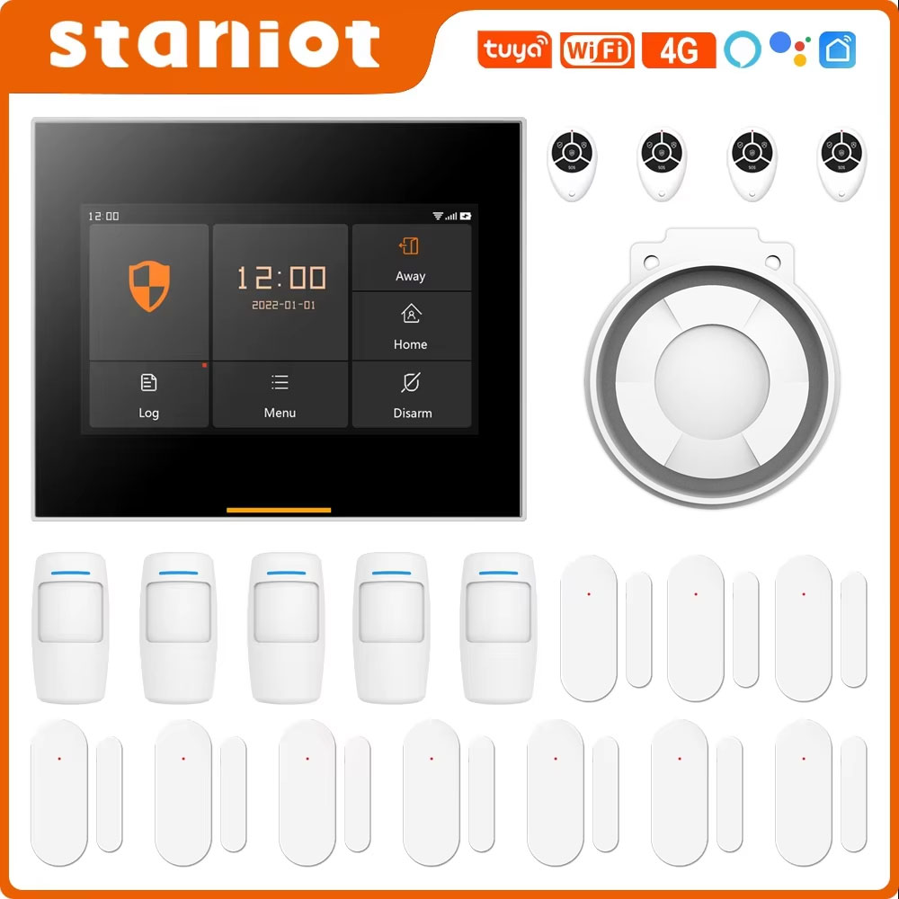 نظام إنذار أمان منزلي ذكي لاسل - مراجعة Smart Home Package وسعره